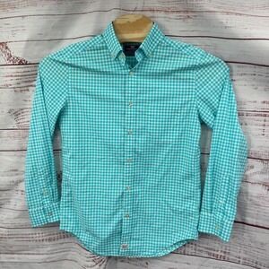Vineyard‎ Vines Shirt Small Performance Classic Fit Murray Gingham Button Down
